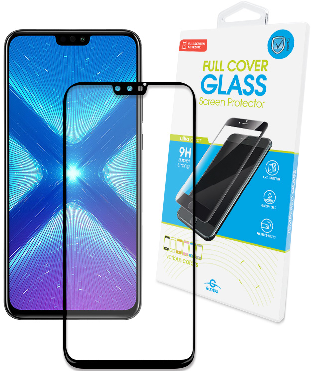 

Защитное стекло Global для Huawei Honor 8X Black
