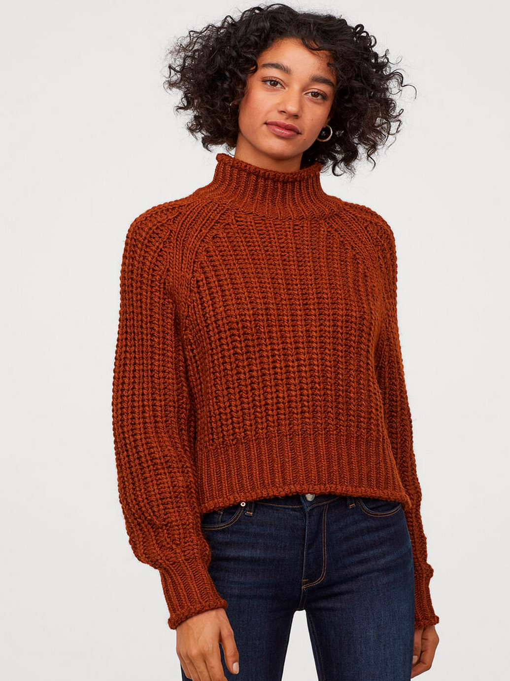 

Свитер H&M 0662948-0 XS Коричневый