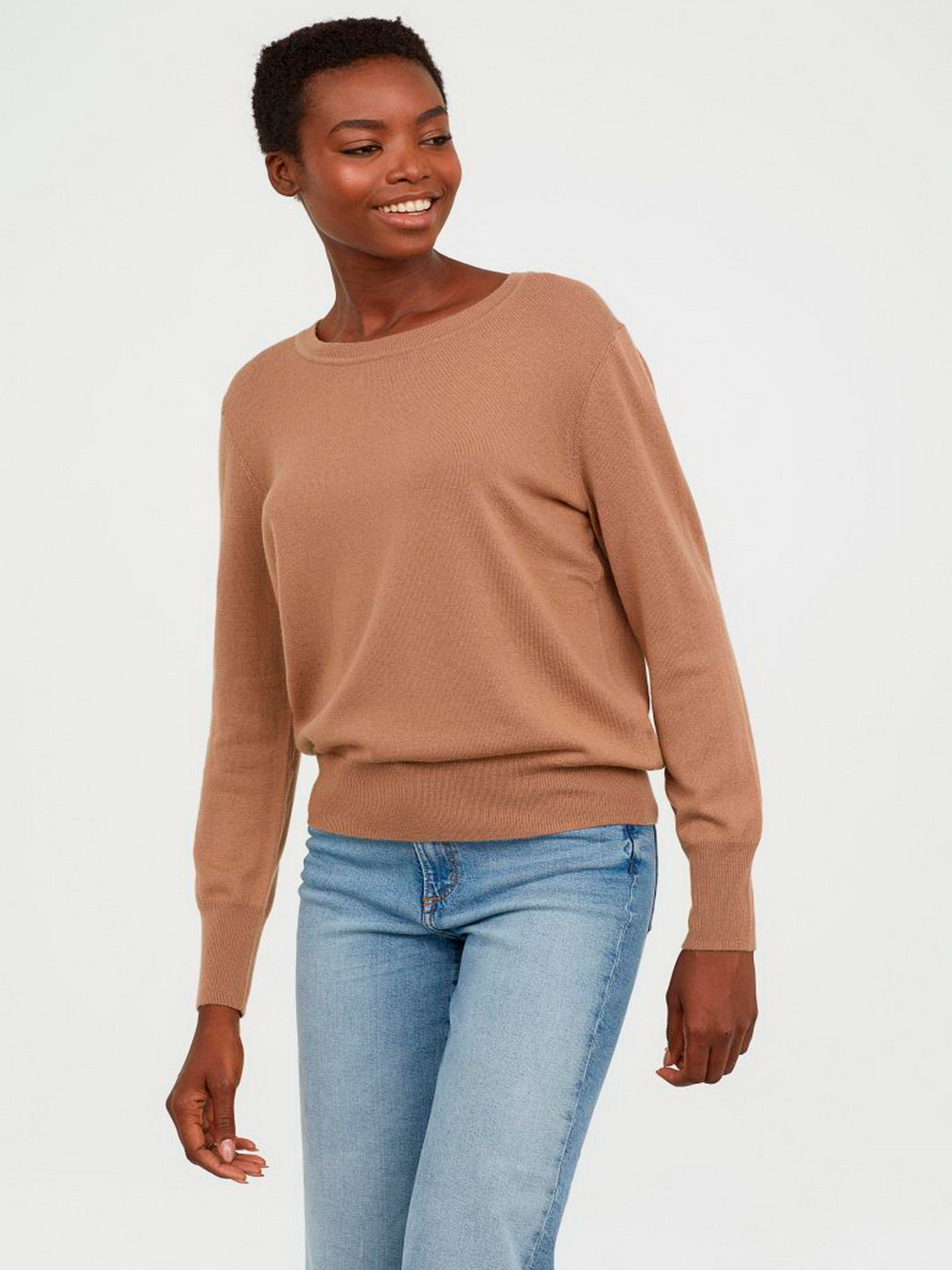 

Джемпер H&M 0666319-8 M Кофейный