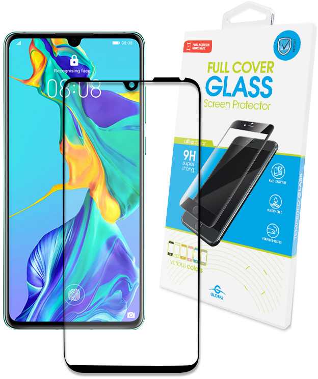 

Защитное стекло Global для Huawei P30 Black
