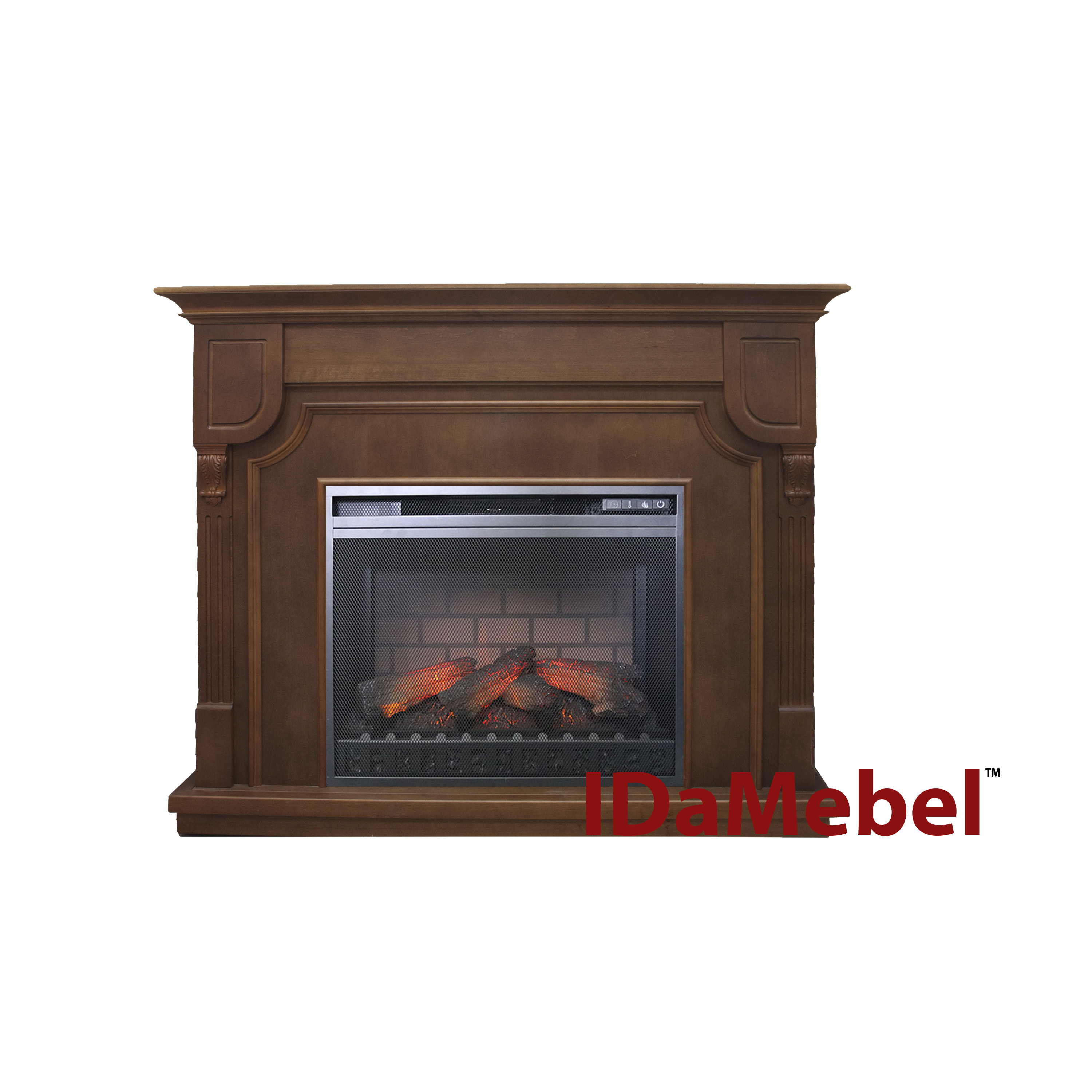 

Угловой каминокомплект IDaMebel Barcelona Vision 23 3D