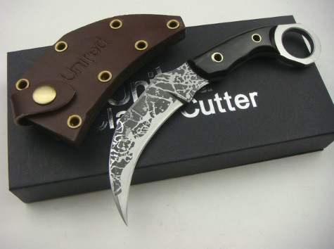 

Нож оригинальная модель Керамбит United Claw Cutter Даммаск