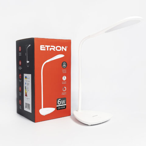 

Лампа настольная светодиодная ETRON Desk Lamp drop 6W 4200K White