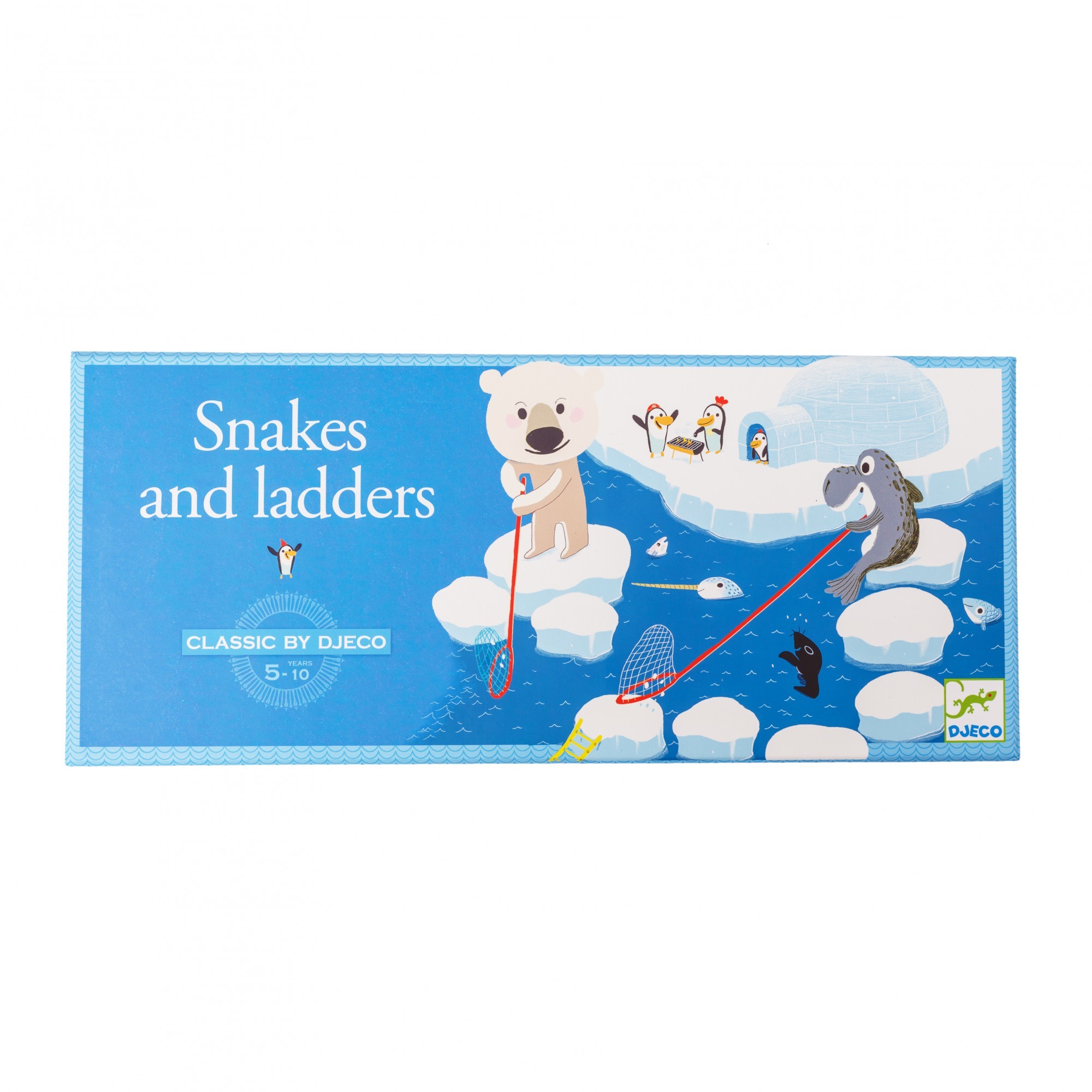 

DJECO Игра настольная бродилка Сачки и лестницы (DJ05208) (3070900052086)