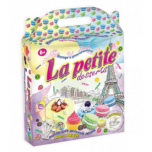 

Набор для лепки "La petite desserts", большой STRATEG (71309)