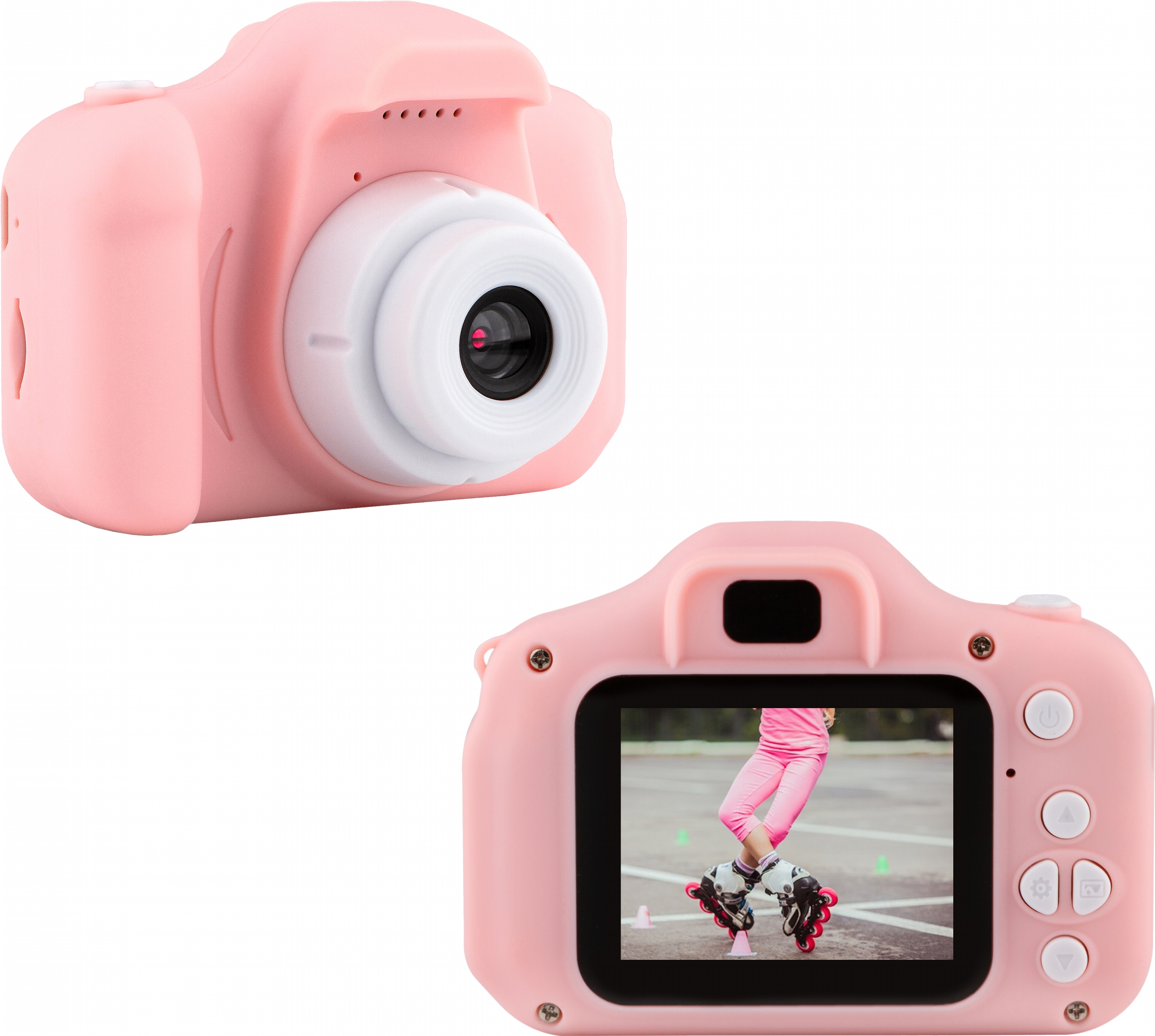 Акція на Цифровой детский фотоаппарат Atrix Tiktoker 6 20 Mp 1080p Pink (cdfatxtt6p) від Rozetka UA