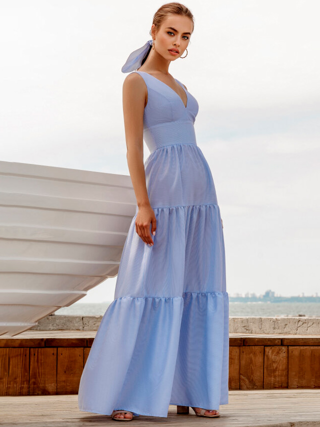 

Платье Gepur 35880  Голубое, Платье Gepur 35880 S Голубое