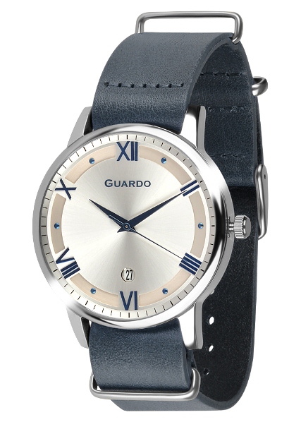 

Мужские наручные часы Guardo 011994-2 (SSBl)