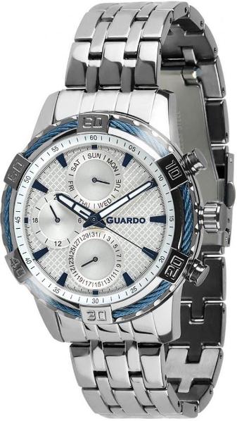 

Мужские наручные часы Guardo B01352(m1) SS