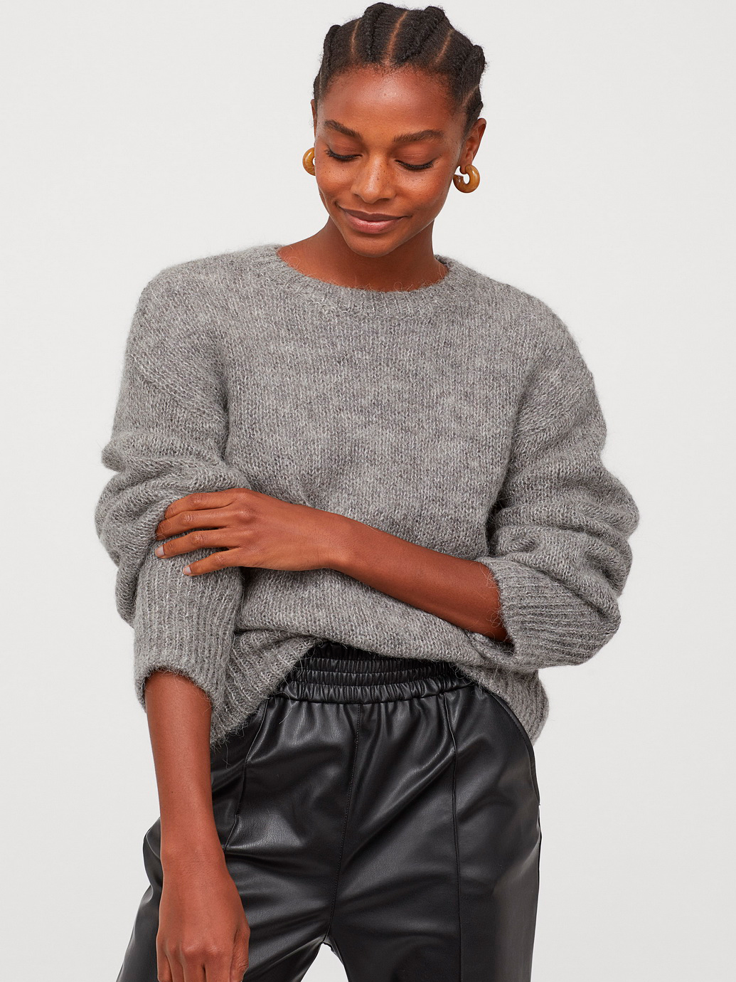 

Джемпер H&M 0777148-1 S Серый