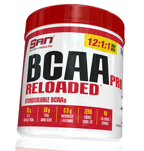 

Аминокислотный Комплекс BCAA с Глютамином, BCAA Reloaded, San 456г Арбуз (28091003)