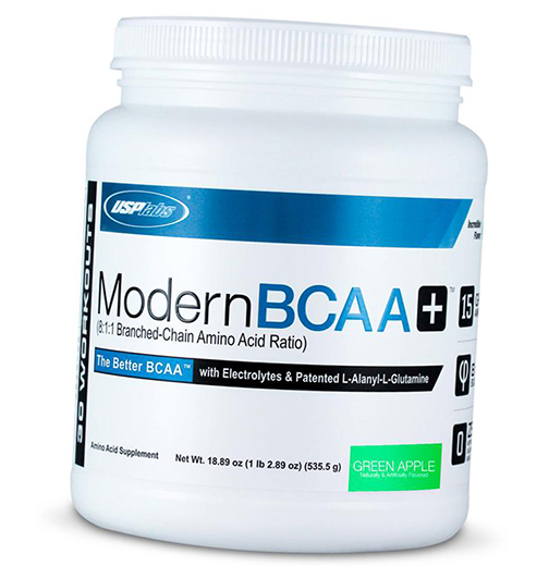 

Аминокислоты, Modern BCAA Plus Powder, USP Labs 535г Зеленое яблоко (28133001)