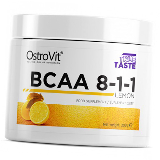 

Аминокислоты, Pure BCAA 8:1:1 , Ostrovit 200г Лимон (28250003)