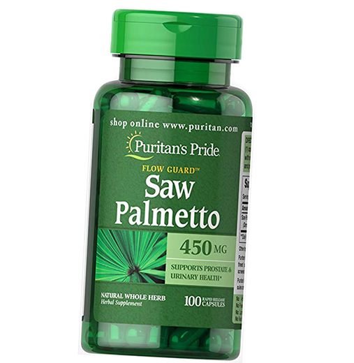 

Экстракт Со Пальметто, Saw Palmetto 450, Puritan's Pride 100капс (71367034)