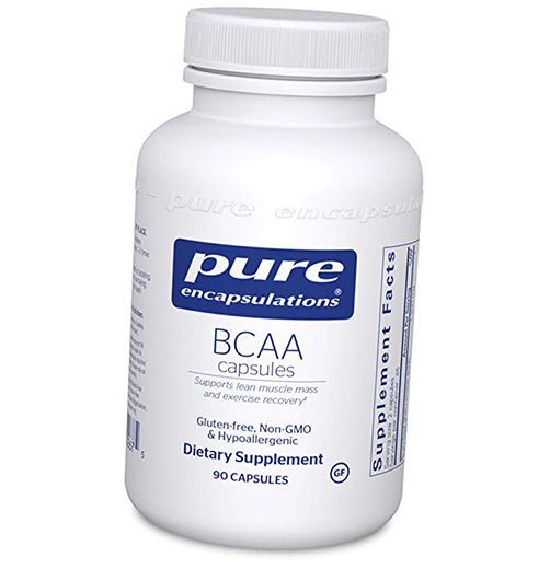 

Аминокислоты ВСАА, BCAA, Pure Encapsulations 90капс (28361001)