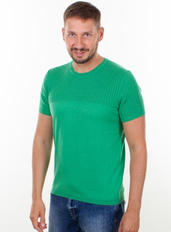 

Чоловіча футболка VD one  Зелений 87159, Чоловіча футболка VD one L Зелений 87159