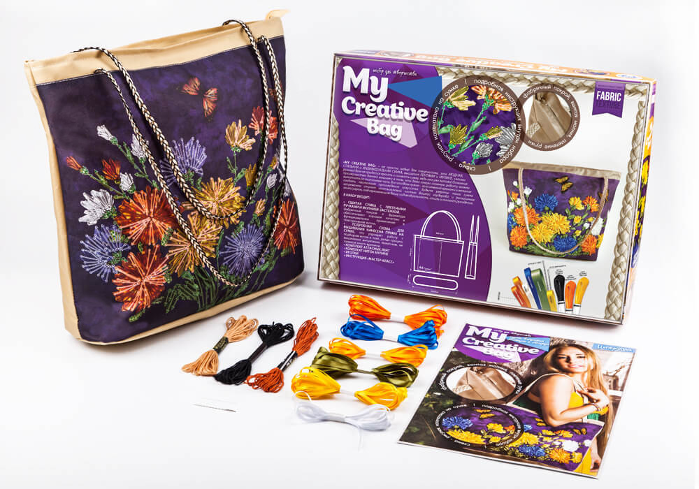 

Набор для вышивки Danko Toys My creative bag / Букет