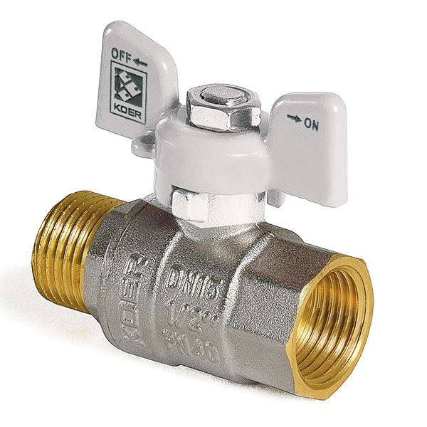 

Кран шаровый KOER 3/4" ГШБ (KR.218.W) белый (KR0183)