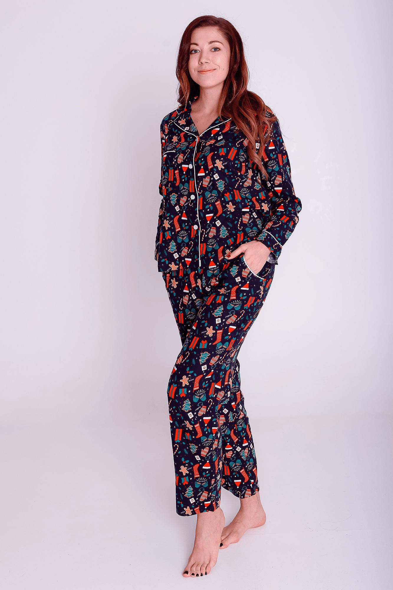 

Пижама Sleeping mood Новогодняя  multicolor, Пижама Sleeping mood Новогодняя M multicolor