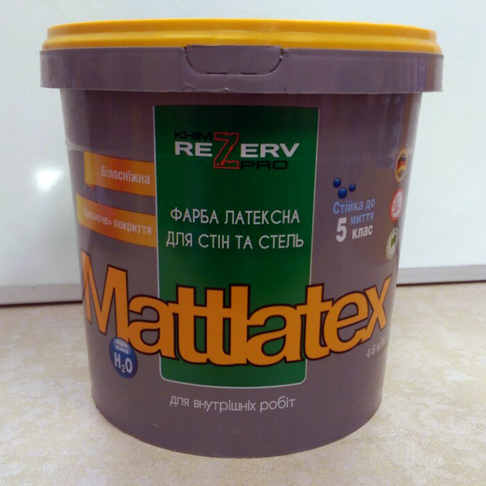 

Краска Mattlatex KhimrezervPRO, 10 л
