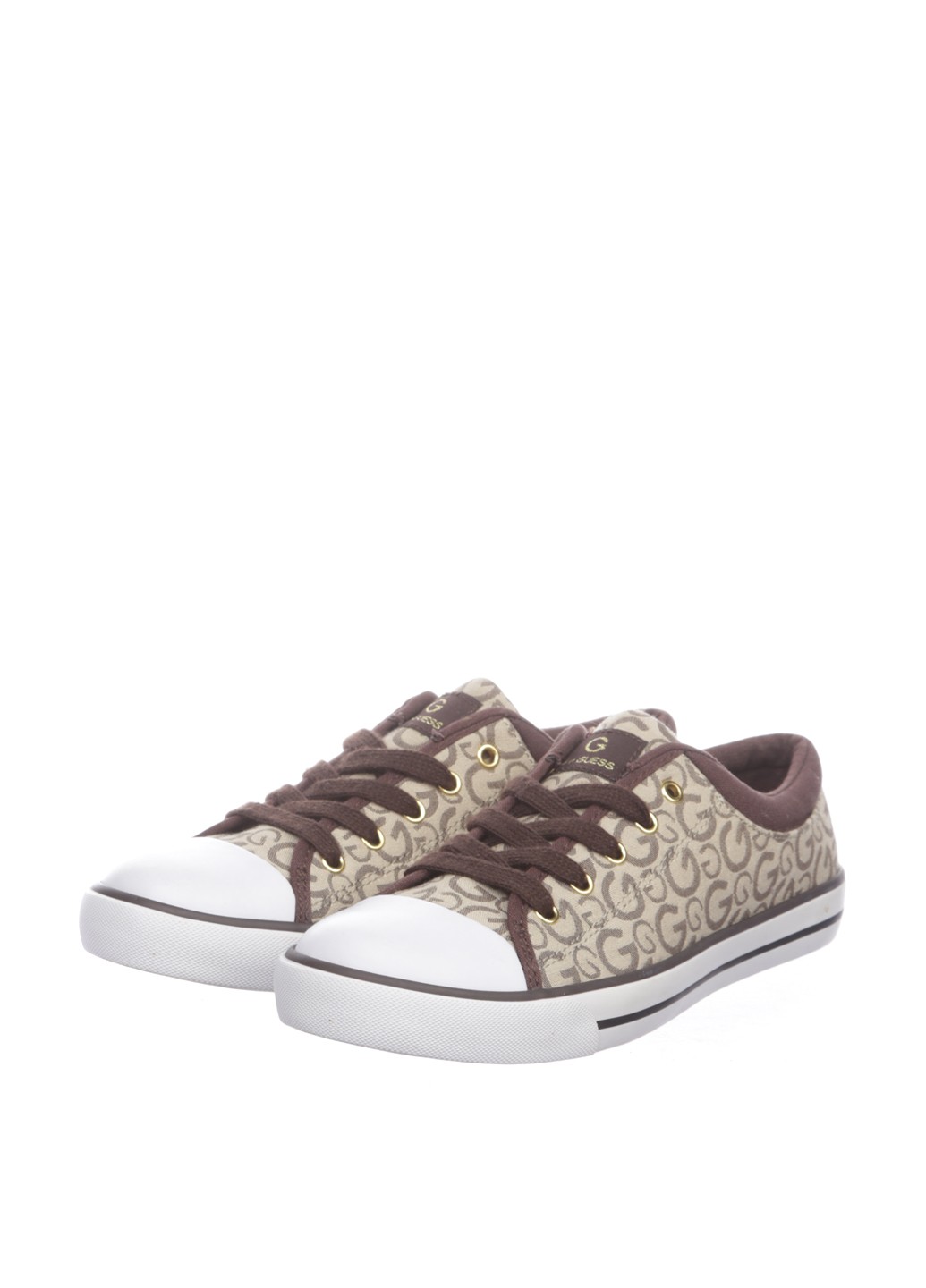 

Кеды Guess Brown Textile Keds размер 37.5 стелька 24.5 см коричневый (SWO-0016)