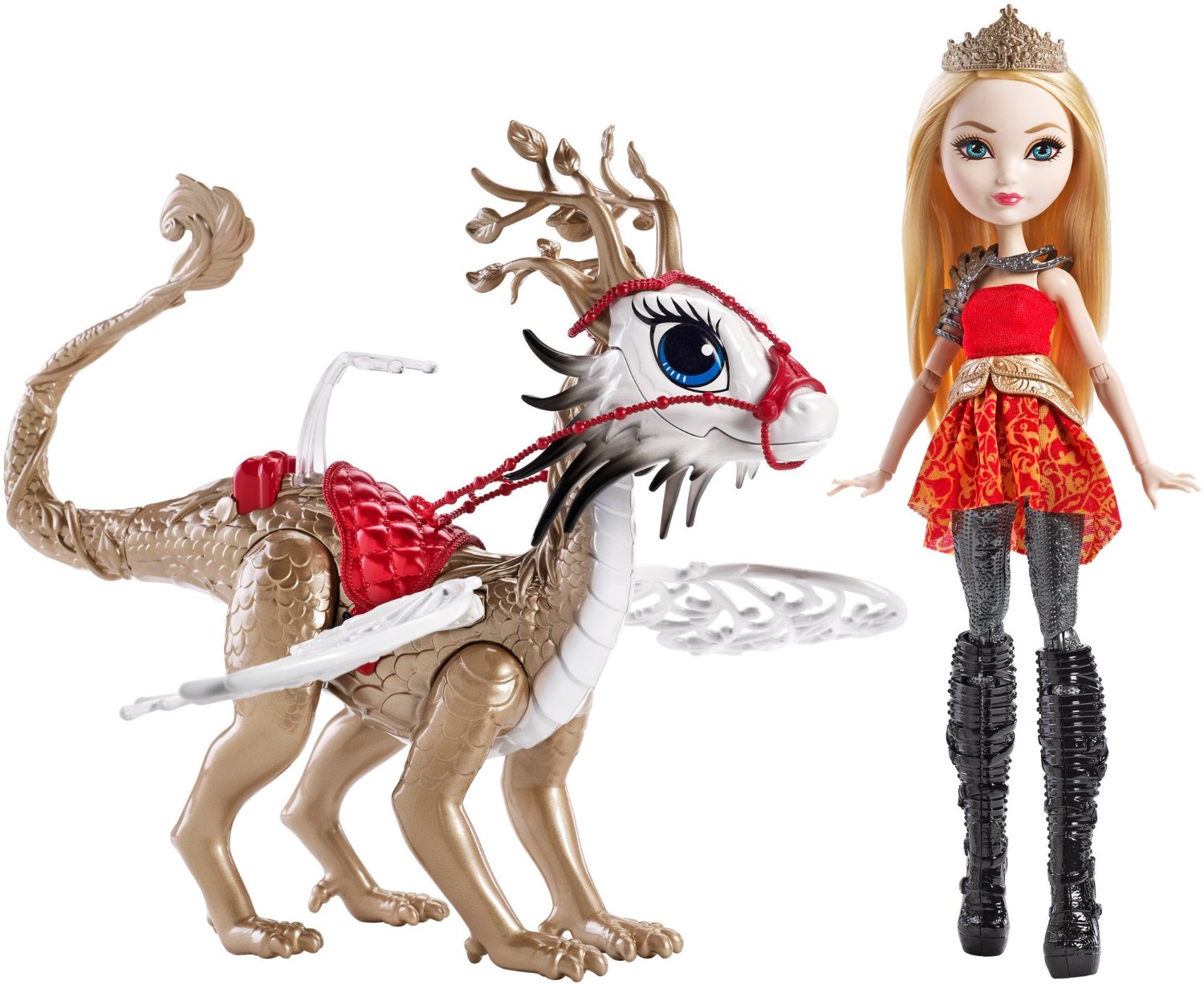 Игровой набор Кукла Эппл Уайт и дракон Брэбёрн Игры драконов Ever After  High Apple White Doll & Braebyrn Dragon Games Doll Mattel (DKM76)  (887961244403) – фото, отзывы, характеристики в интернет-магазине ROZETKA от