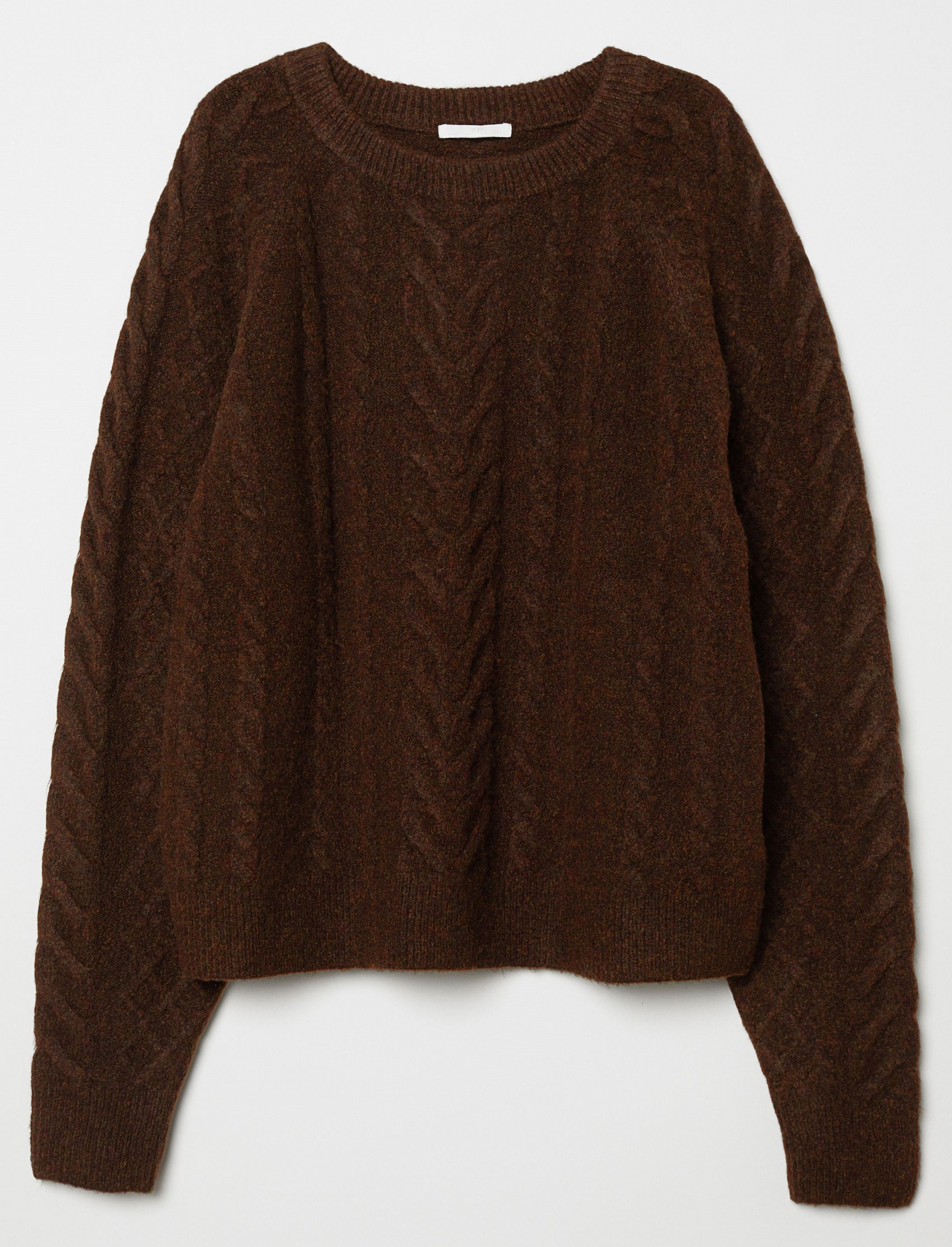 

Свитер H&M 6652128  Темно-коричневый, Свитер H&M 6652128 L Темно-коричневый