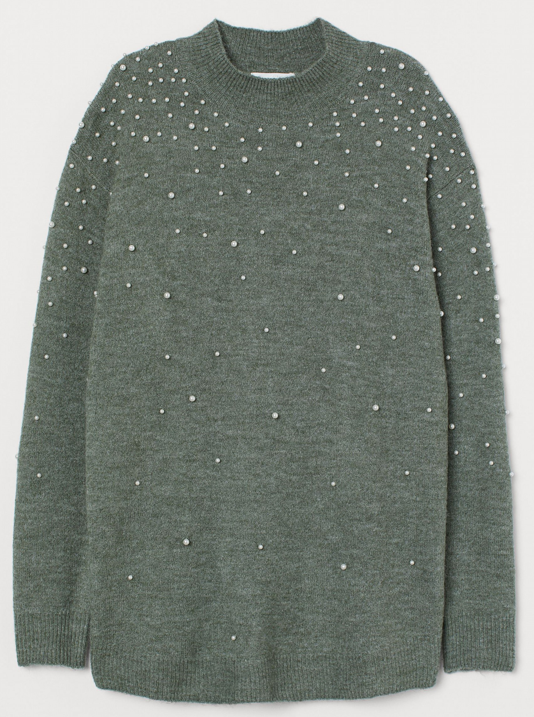 

Джемпер H&M 8317360 XL Зеленый хаки