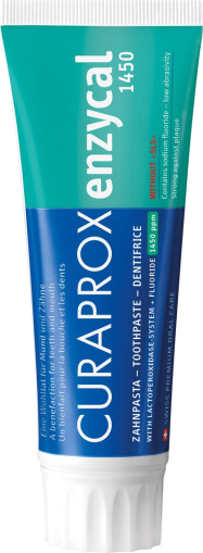 Зубна паста ферментна Curaprox Enzycal 1450 ppm 75 мл (7612412070002)