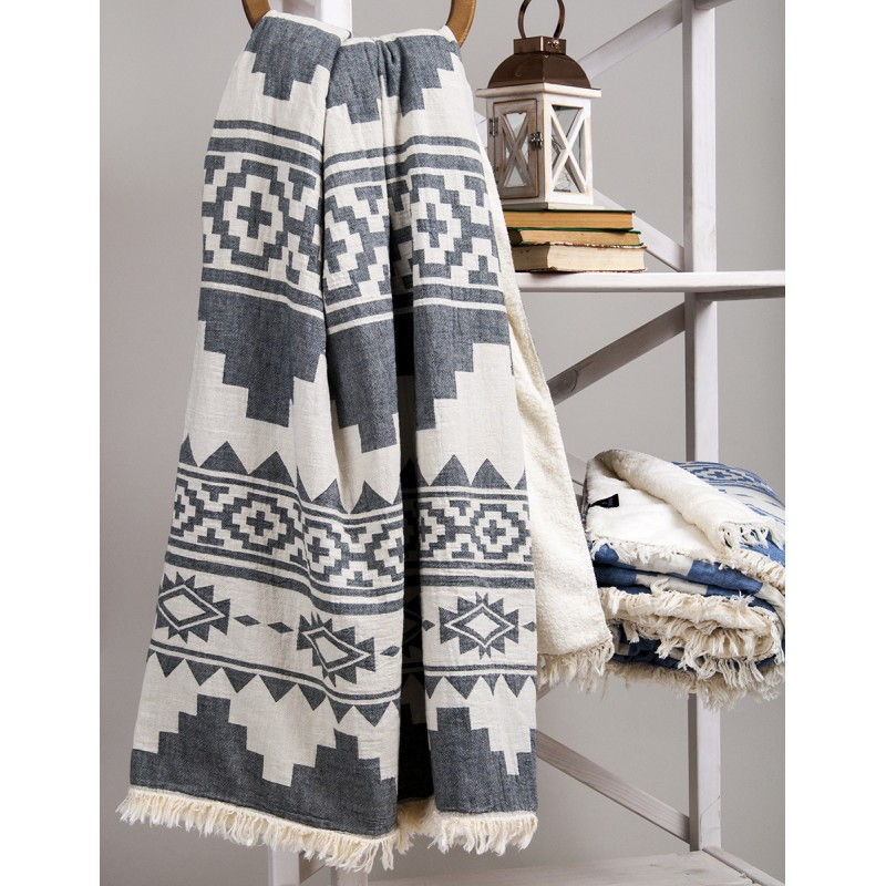 

Плед микроплюш Barine - Rug Throw black 125*170