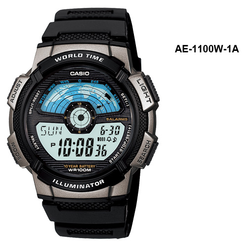 

Мужские часы Casio AE-1100W-1AVEF