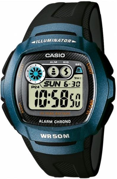 

Мужские часы Casio W-210-1BVEF