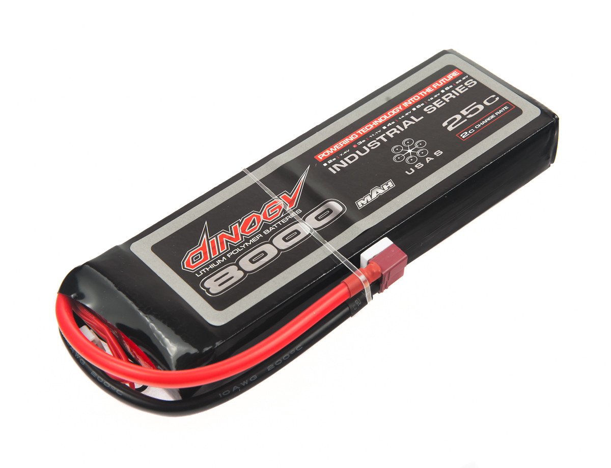 

Аккумулятор Dinogy Li-Pol 8000mAh 11.1V 3S 25C 25x60x175 мм T-Plug (2711599323439)