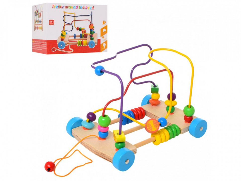 

Деревянная игрушка Центр развивающий MD 1241 (Лабиринт 1)