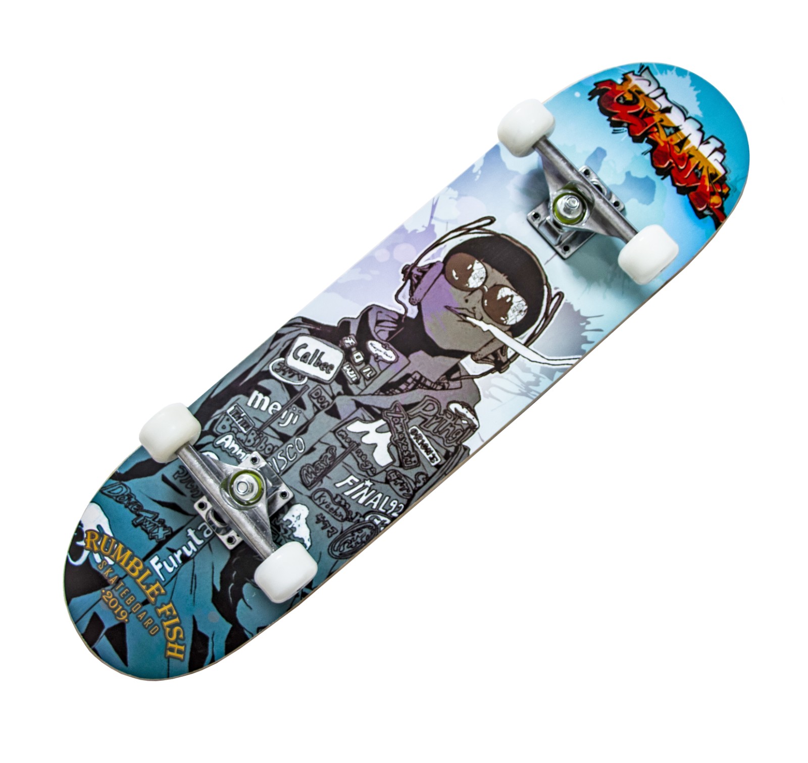 

Скейтборд Rumble Fish 79х20 см (fit0005792) Разноцветный
