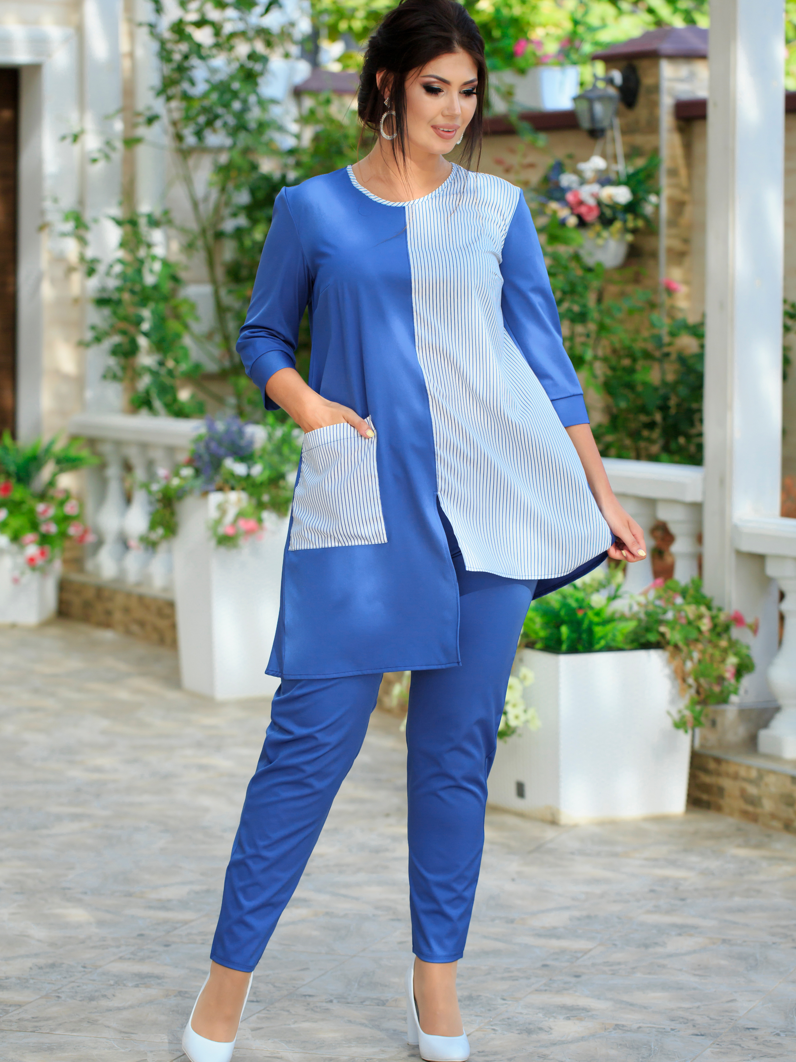 

Костюм MANOVI 318 52-54 Джинсовый