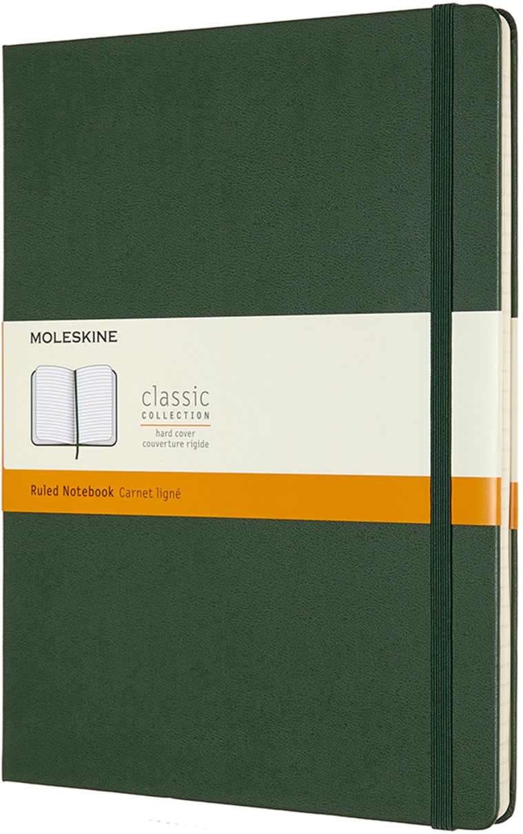 

Записная книга Moleskine Classic 19 x 25 см 192 страницы в линейку Миртовый Зелёный (8058647629100)