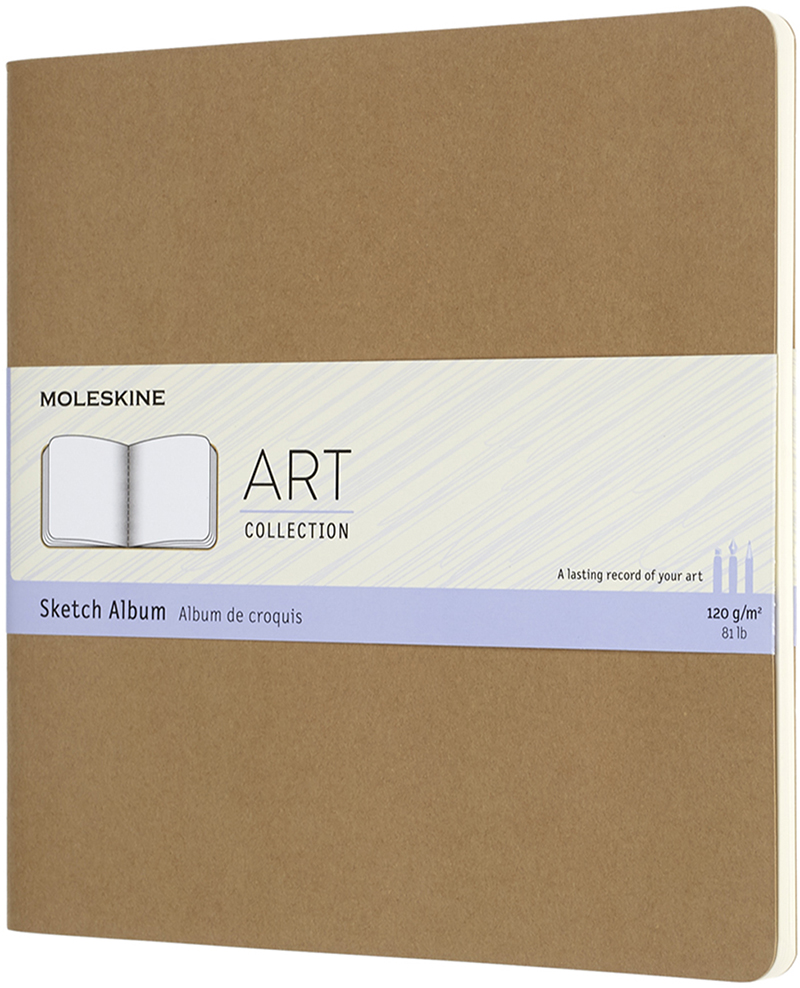 

Скетчбук Moleskine Art Cahier для Рисования 19 х 19 см 88 страниц без линовки Беж (8058647626796)