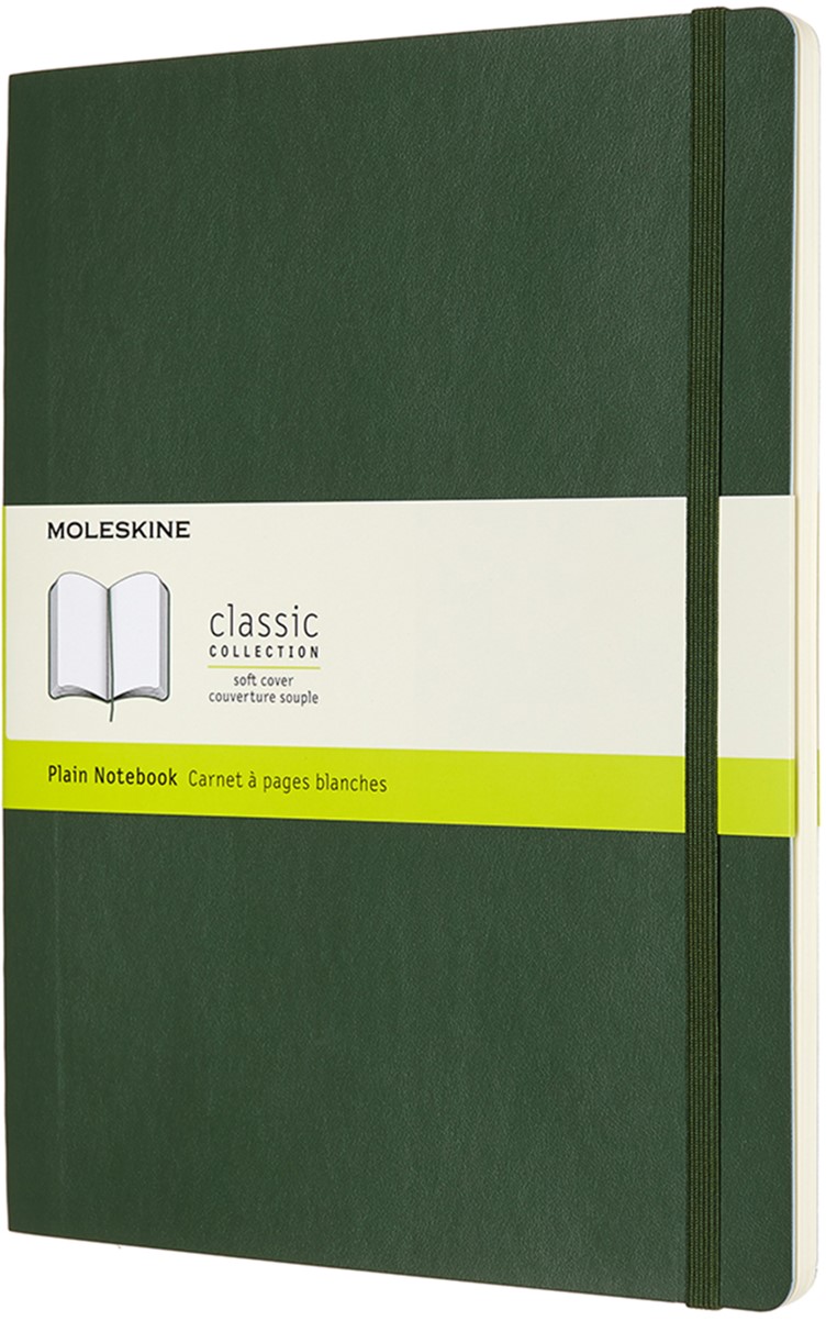 

Записная книга Moleskine Classic 19 x 25 см 192 страницы без линовки Миртовый Зелёный Мягкая обложка (8053853600066)