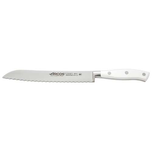 

Нож для хлеба 200 мм Arcos Riviera white 231324