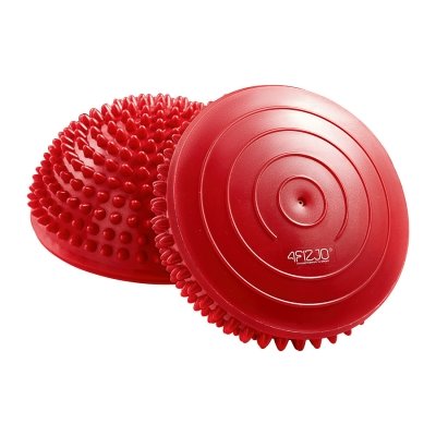 

Полусфера массажная балансировочная 4FIZJO Balance Pad 16 см 4FJ0109 Red (SKL41-240423)