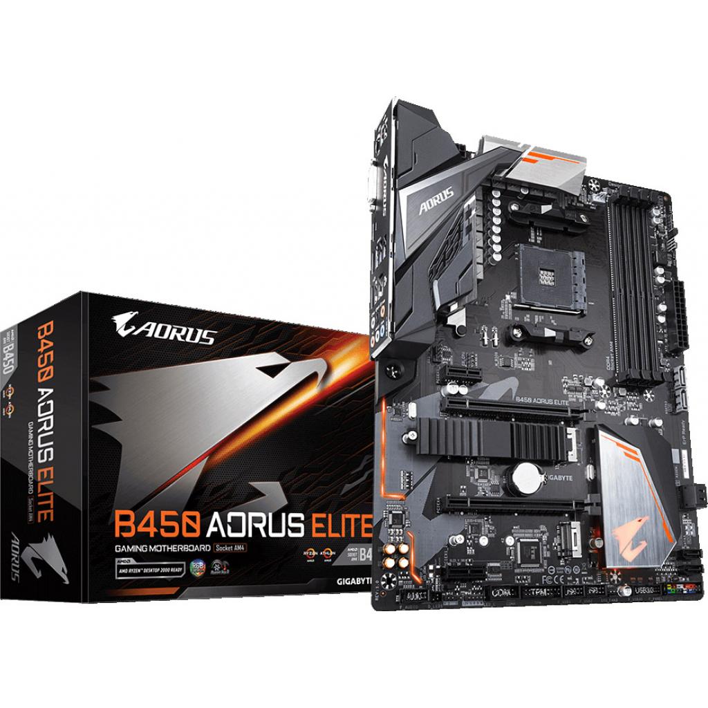 

Материнская плата GIGABYTE B450 AORUS ELITE
