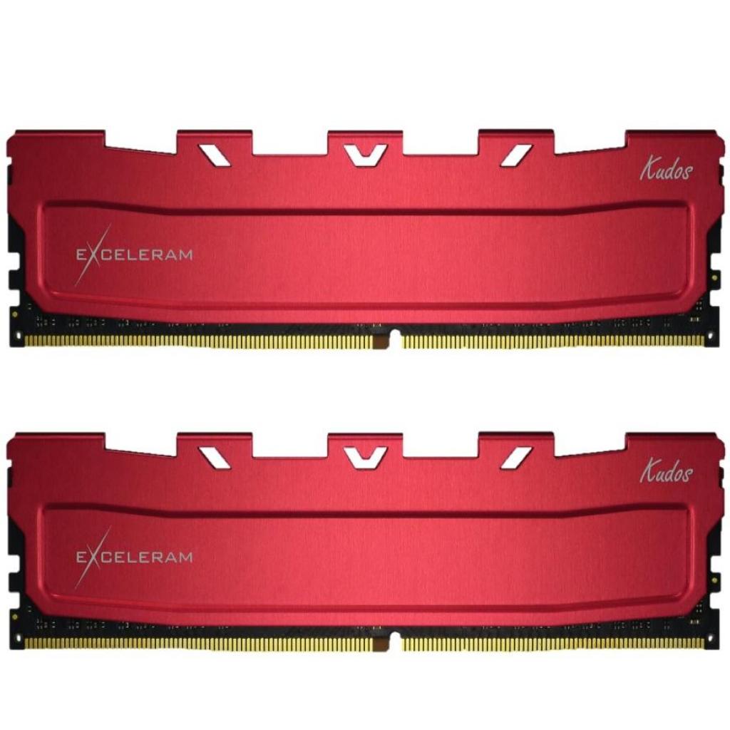 

Модуль памяти для компьютера DDR4 16GB (2x8GB) 3466 MHz Kudos Red eXceleram (EKRED4163418AD)