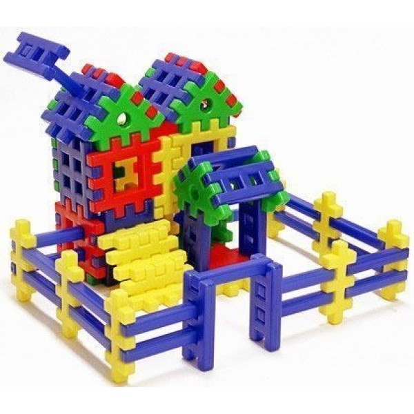 

Конструктор-пазл Toys Plast "Домик 3-х поросят" 25 элементов ИП.09.003