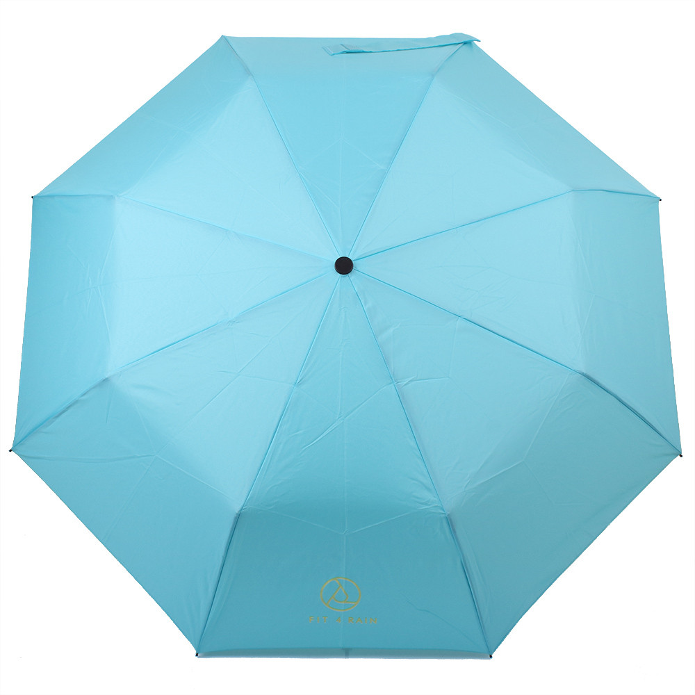 

Складной зонт полуавтомат женский FIT4 RAIN 95 см Голубой