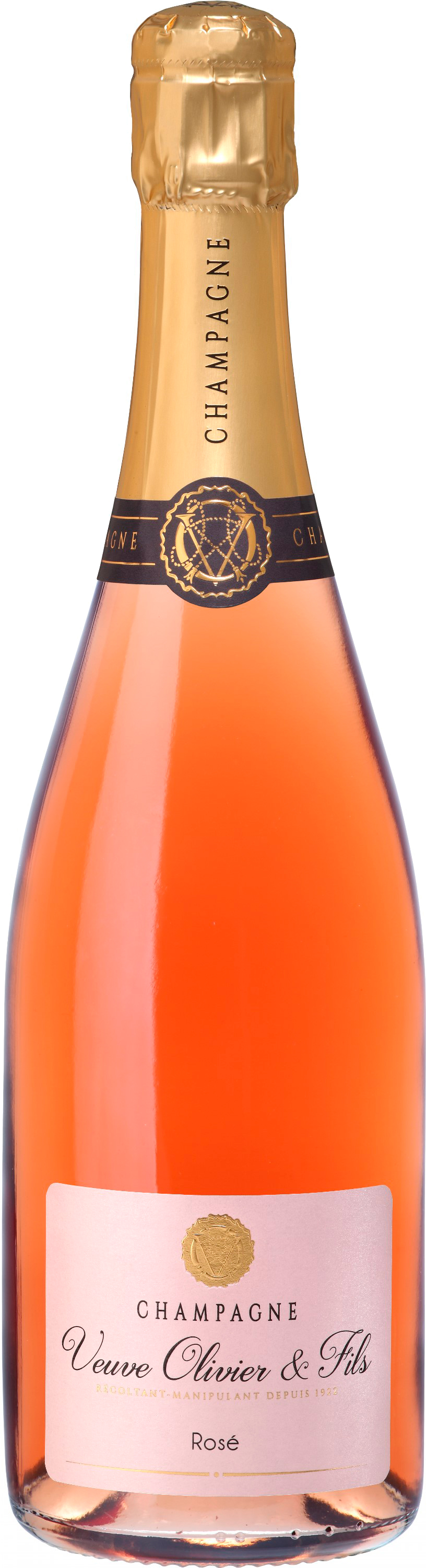 Акція на Шампанское Champagne Veuve Olivier & Fils - Rose- Brut розовое брют 0.75 л 12% (3760308020083) від Rozetka UA