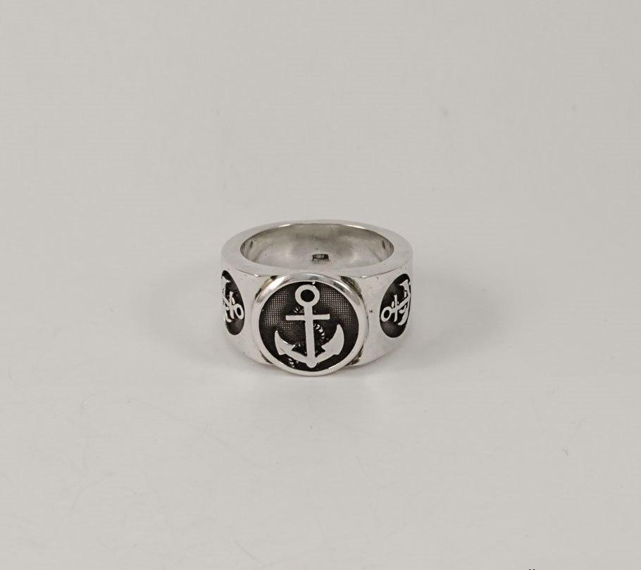 

Кольцо якорь Maxi Silver 4416 ZL, размер 15.5
