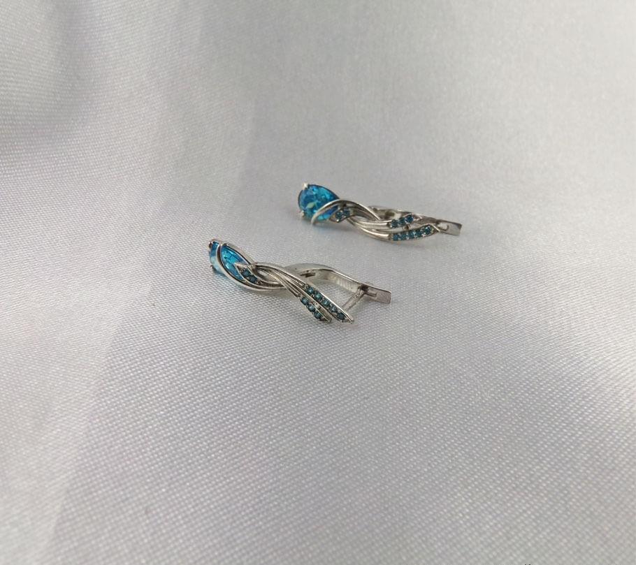 

Серьги изысканные Maxi Silver 5208