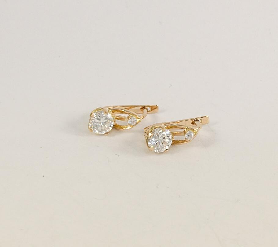 

Женские сережки Maxi Silver 7268
