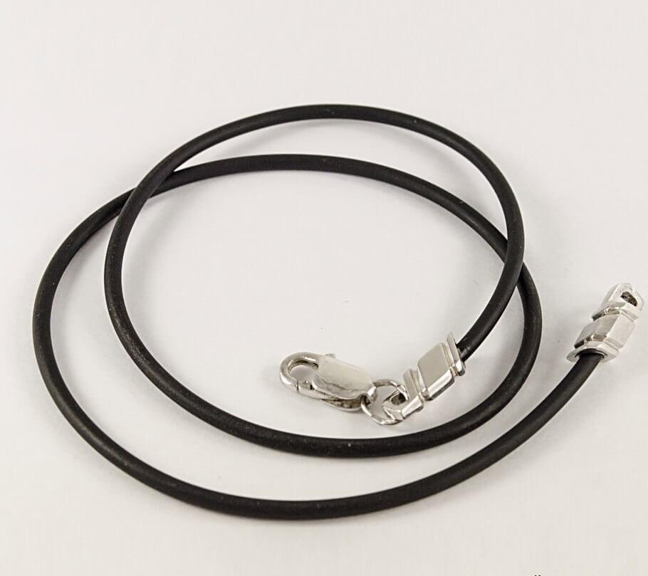 

Шнурок из каучука Maxi Silver 7286